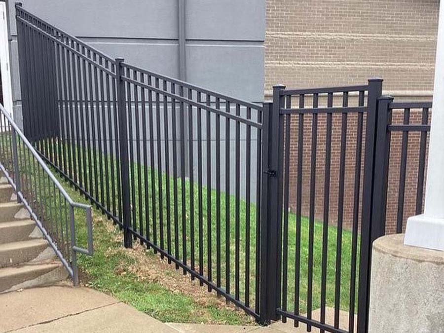 Ohio Commercial Aluminum Fence  
