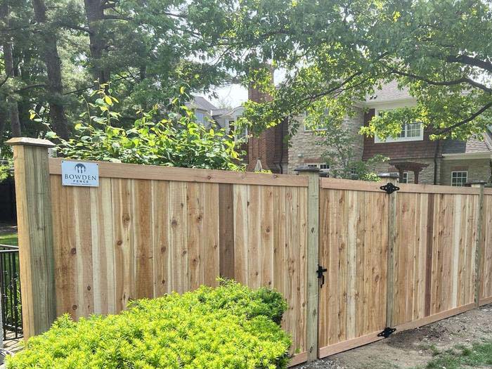 Wood Fence in Columbus Ohio
